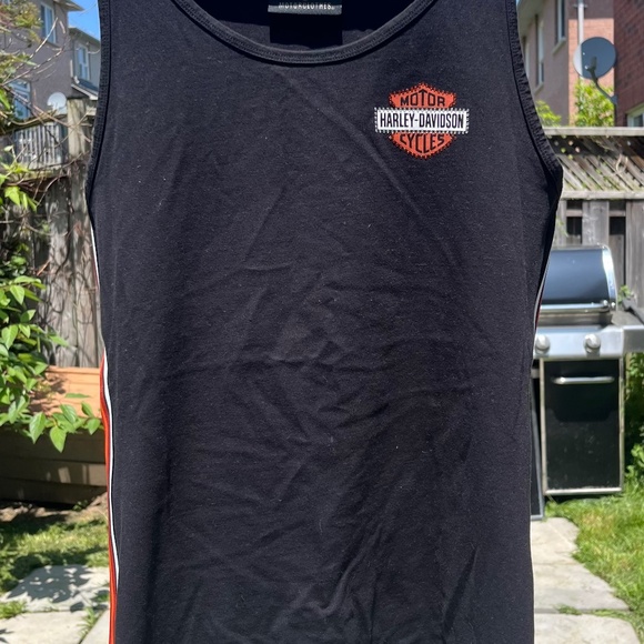 Harley Davidson Side Stripe Tank - Picture 1 of 5